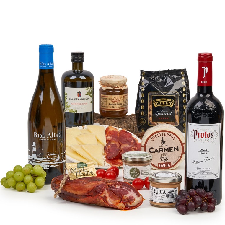 Cesta gourmet para profesores 02