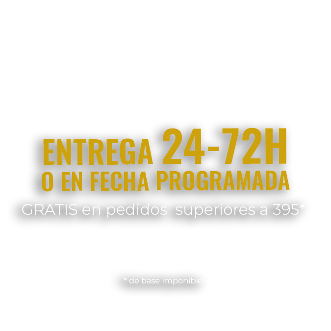 Envios 24-72h o entrega programada
